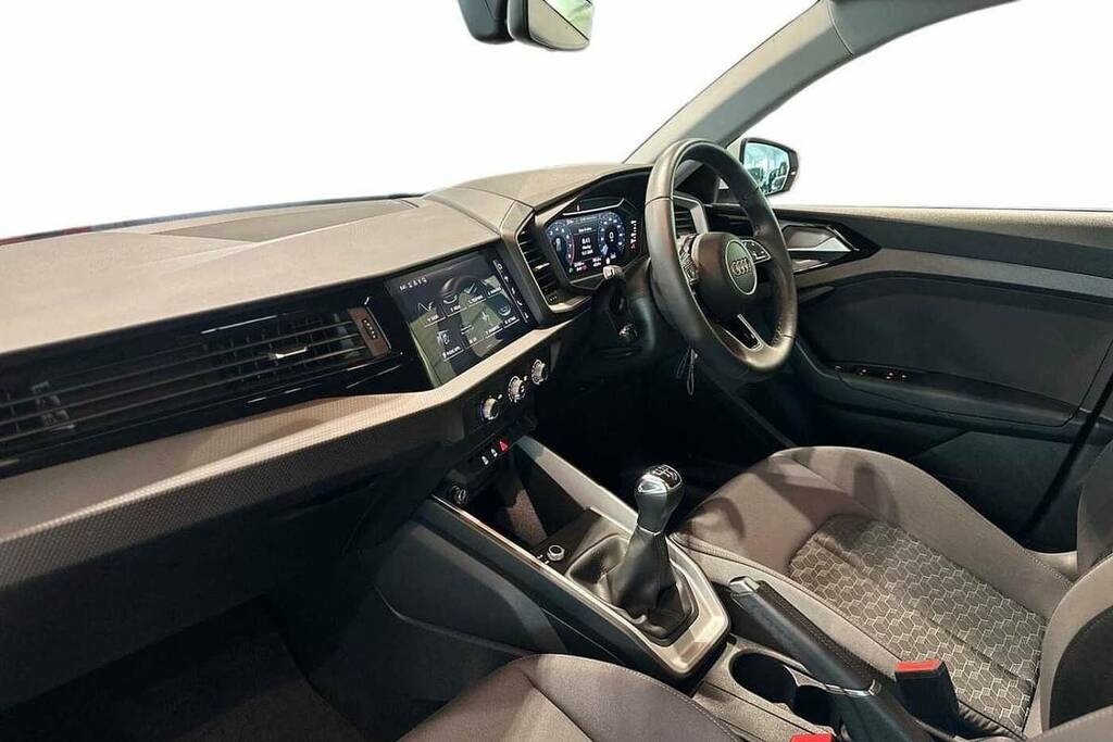 Audi A1 25 Tfsi Sport BT74YHU White #2