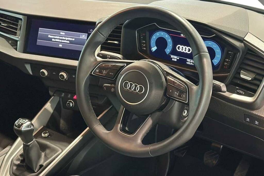 Audi A1 25 Tfsi Sport BT74YHU White #6
