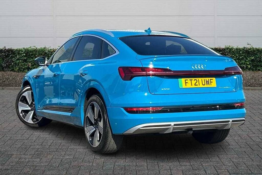 Audi E-tron 230Kw 50 Quattro 71Kwh S Line FT21UWF Blue #3