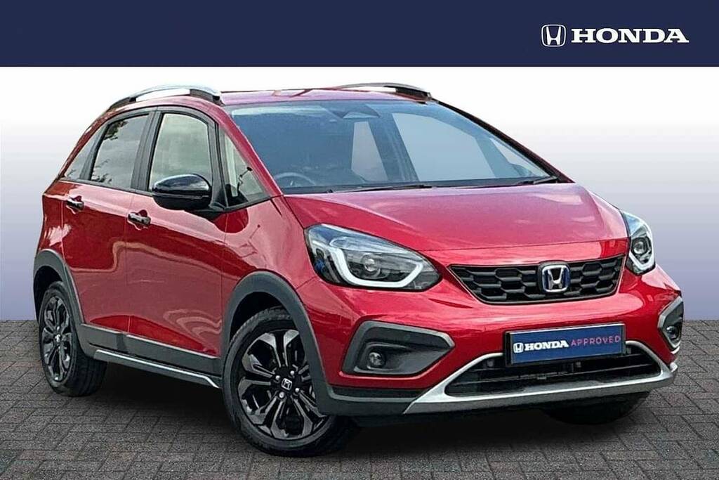 Honda Jazz 1.5 I-mmd Hybrid Crosstar Advance Ecvt BT25VPC Red