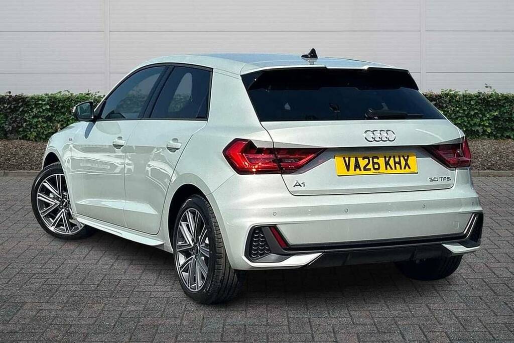 Audi A1 30 Tfsi S Line VA26KHX Silver #3