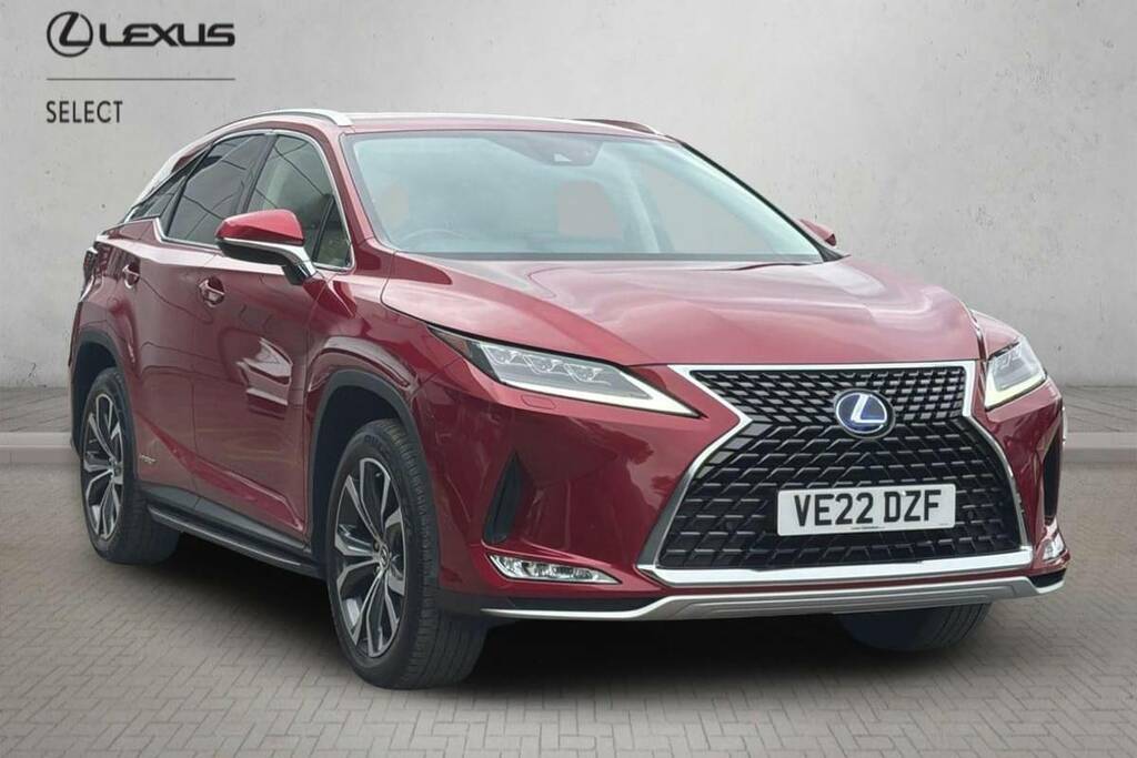 Lexus RX 450H 3.5 Cvt Premium Pack Red