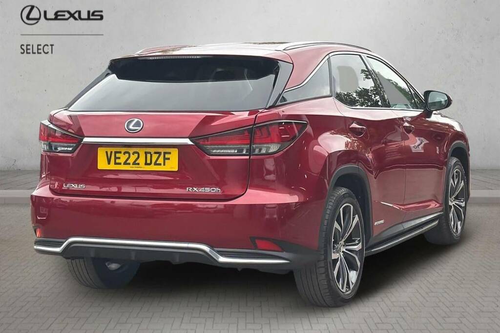 Lexus RX 450H 3.5 Cvt Premium Pack Red #2