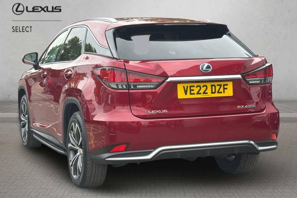 Lexus RX 450H 3.5 Cvt Premium Pack Red #4