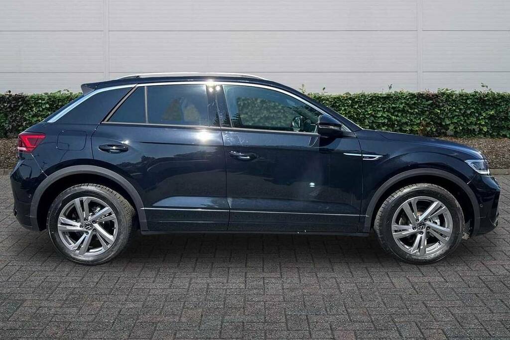 Volkswagen T-Roc 1.5 Tsi R-line Dsg VK26YHJ Black #4