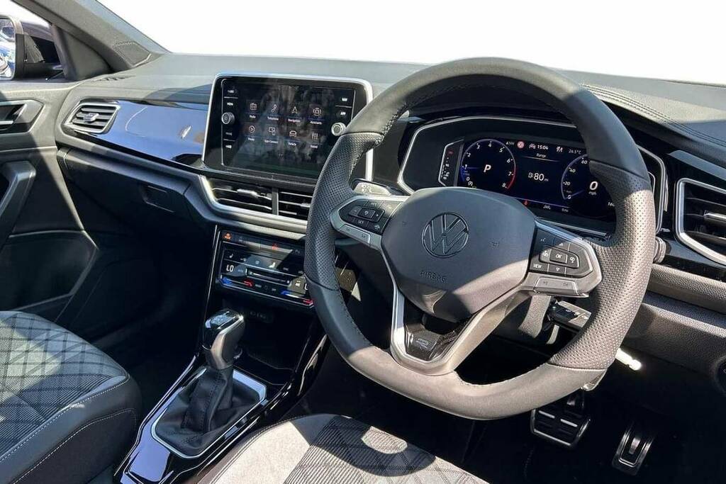 Volkswagen T-Roc 1.5 Tsi R-line Dsg VK26YHJ Black #6
