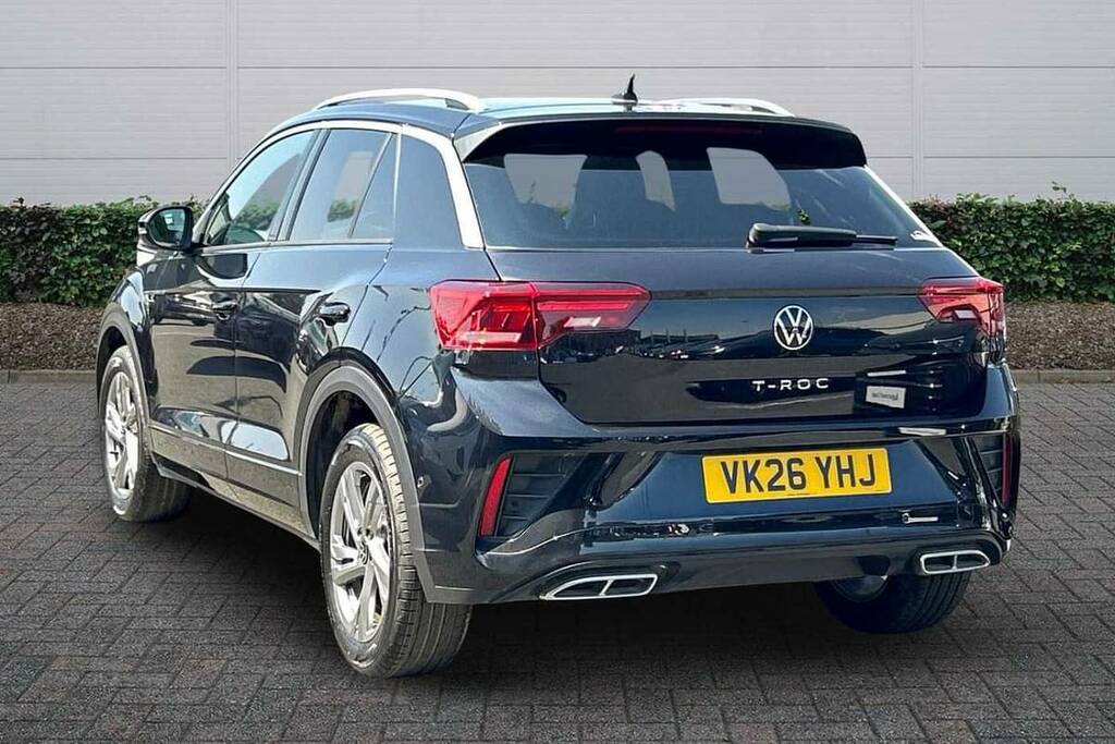 Volkswagen T-Roc 1.5 Tsi R-line Dsg VK26YHJ Black #3