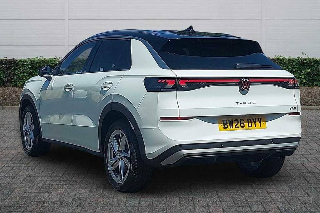 Volkswagen T-Roc 1.5 Etsi Style Dsg BW26DYY White #3