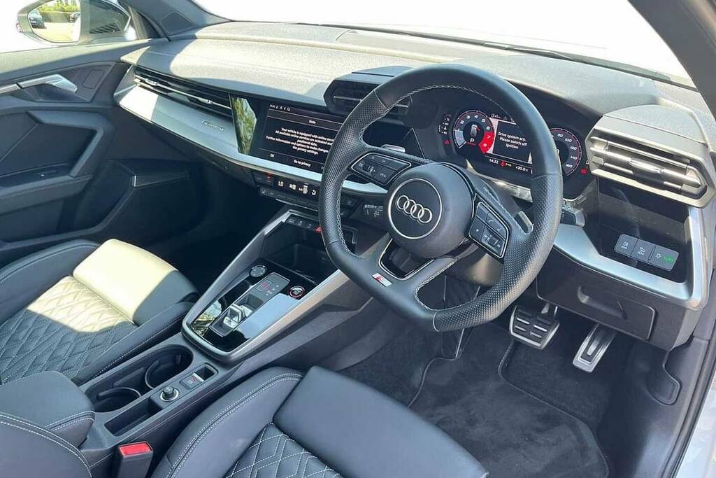 Audi A3 S3 Tfsi Black Edition Quattro S Tronic White #6
