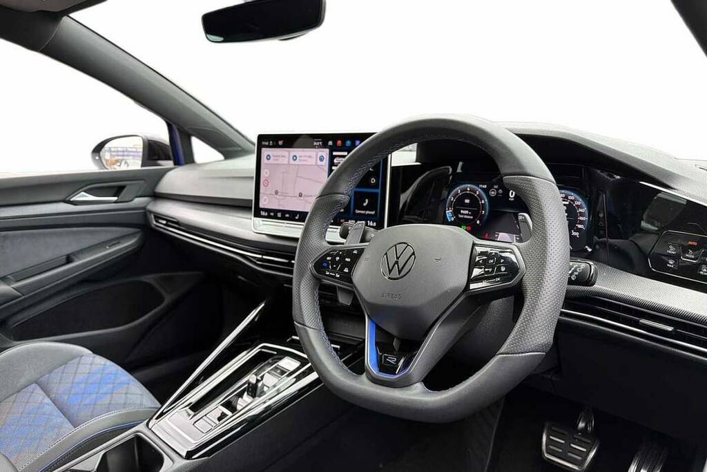 Volkswagen Golf 2.0 Tsi 333 R Black Edition 4Motion Dsg NX25OGW Blue #6