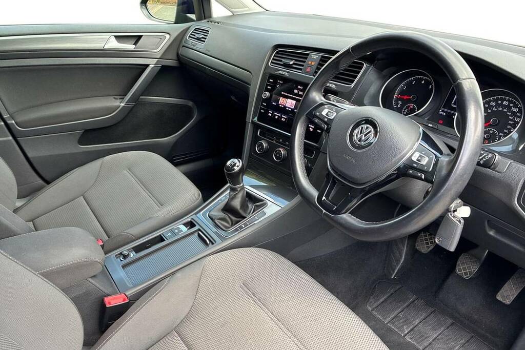 Volkswagen Golf 1.5 Tsi Evo Match Blue #4