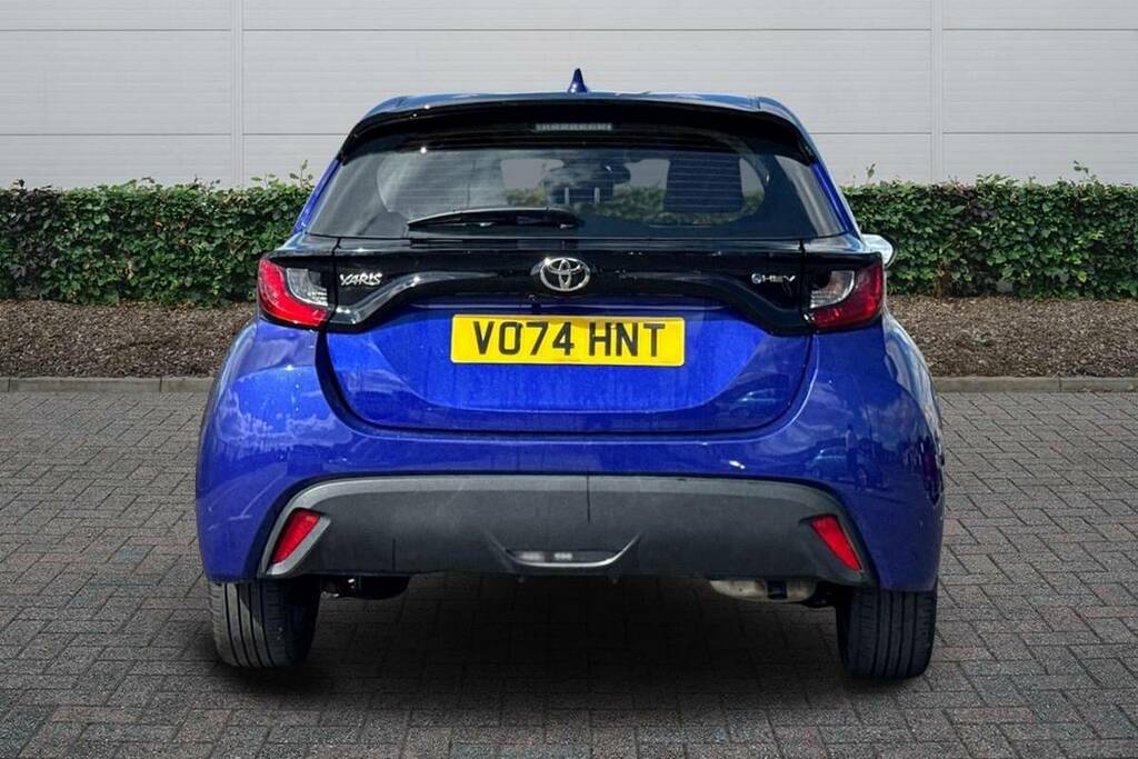 Toyota Yaris 1.5 Hybrid Icon Cvt Blue #4