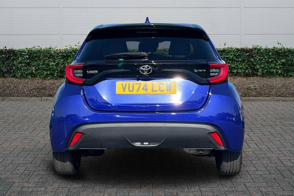 Toyota Yaris 1.5 Hybrid Design Cvt Blue #4