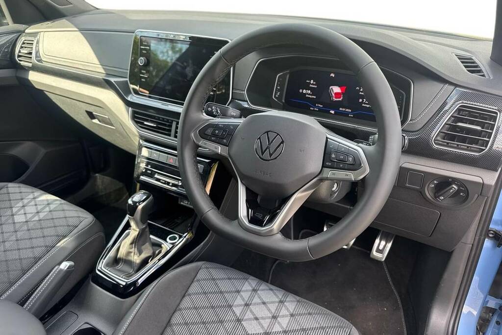 Volkswagen T-Cross 1.0 Tsi Black Edition Dsg Blue #4