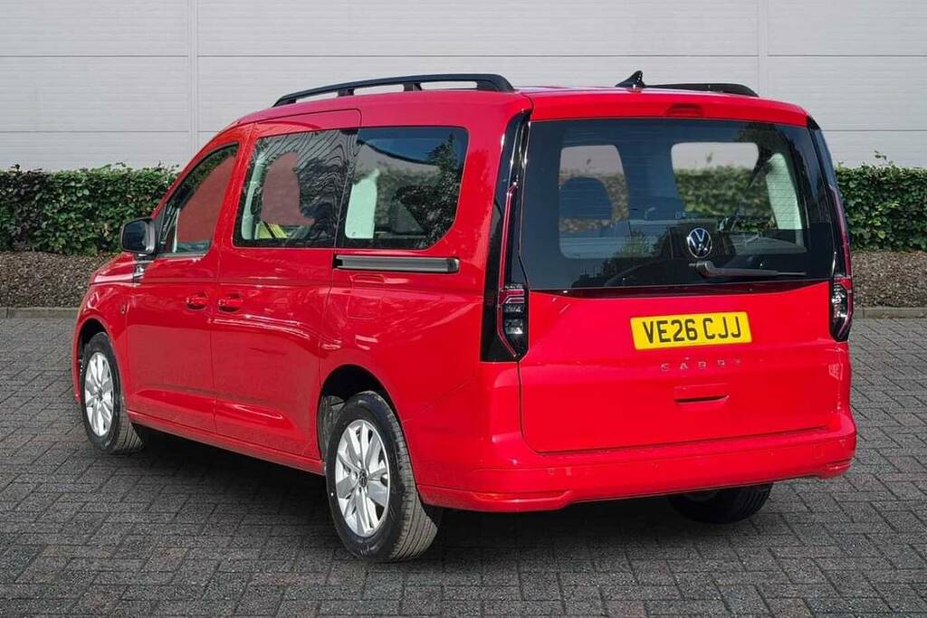Volkswagen Caddy Maxi 2.0 Tdi Red #3