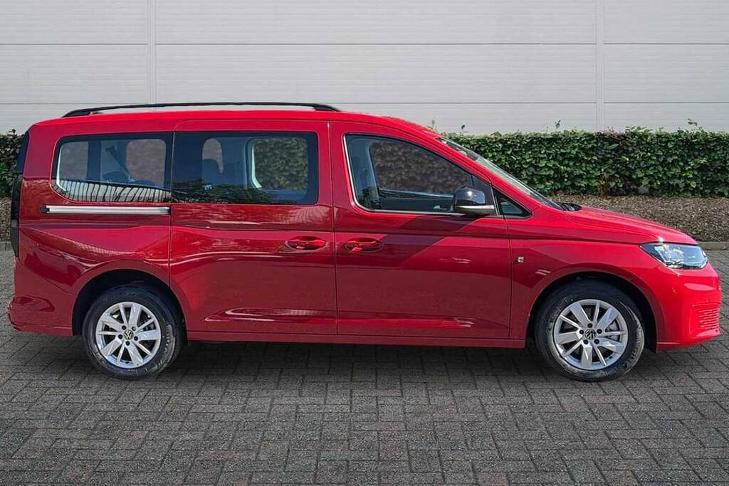 Volkswagen Caddy Maxi 2.0 Tdi Red #4