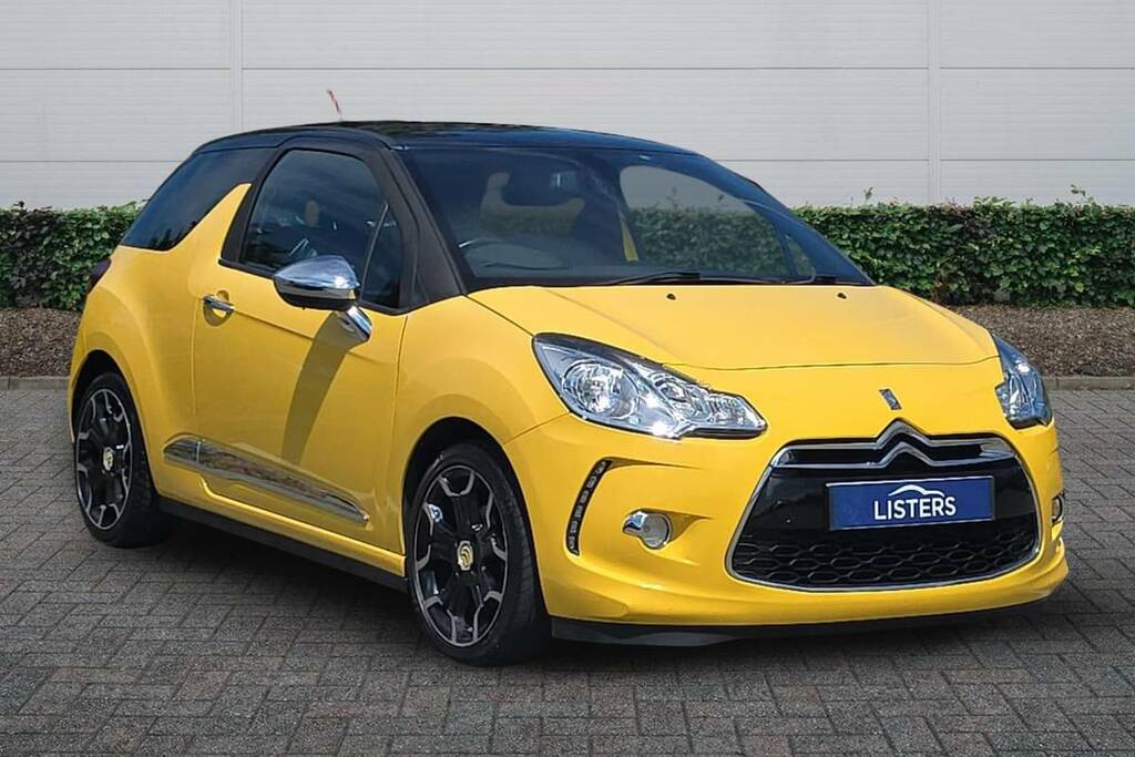 Citroen DS3 1.6 E-hdi 115 Airdream Dsport Plus Yellow