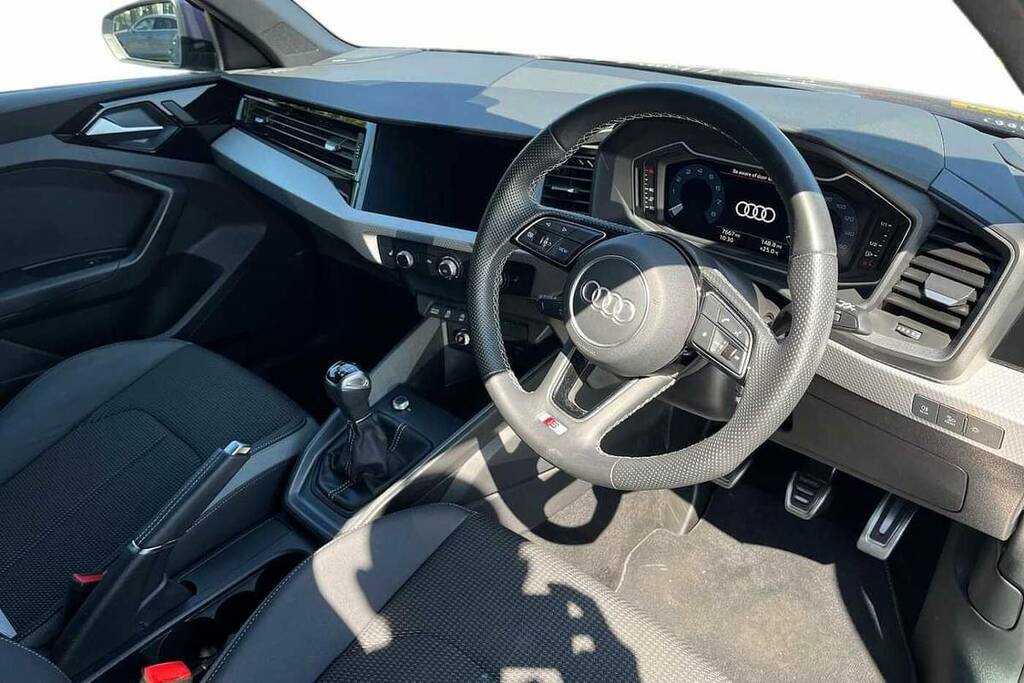 Audi A1 30 Tfsi S Line BL24CCJ Blue #6