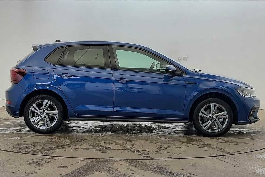 Volkswagen Polo 1.0 Tsi 115 R-line Dsg KT74RSU Blue #4