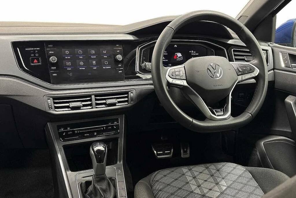 Volkswagen Polo 1.0 Tsi 115 R-line Dsg DE75HSZ Blue #2
