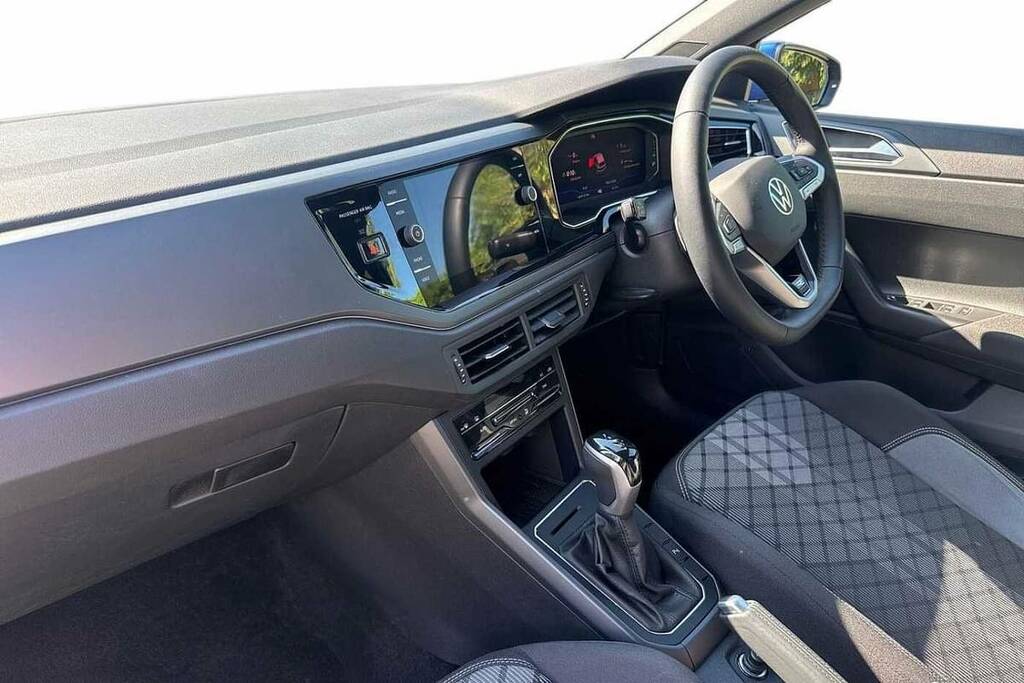 Volkswagen Polo 1.0 Tsi 115 R-line Dsg DE75HYV Blue #2