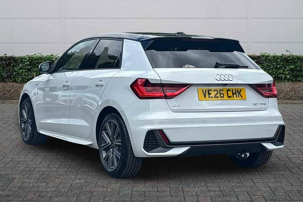 Audi A1 30 Tfsi S Line S Tronic VE26CHK White #3