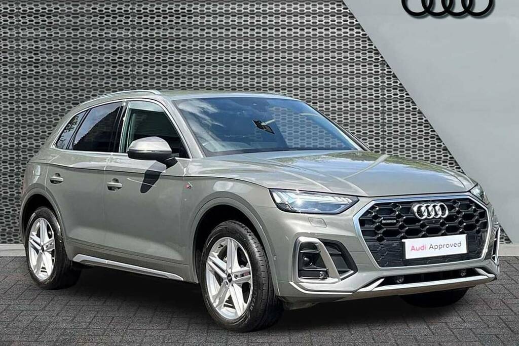 Audi Q5 40 Tdi Quattro S Line S Tronic VK23OXJ Grey