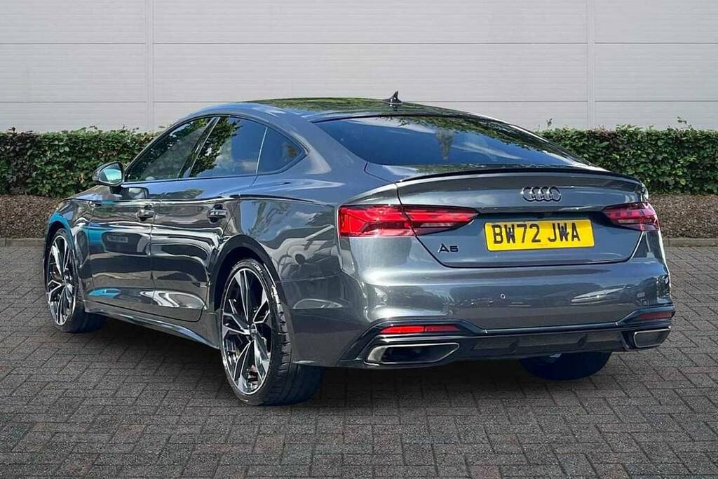 Audi A5 35 Tdi Black Edition S Tronic BW72JWA Grey #3