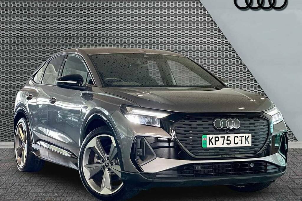 Audi Q4 E Tron 210Kw 45 82Kwh Black Edition Grey