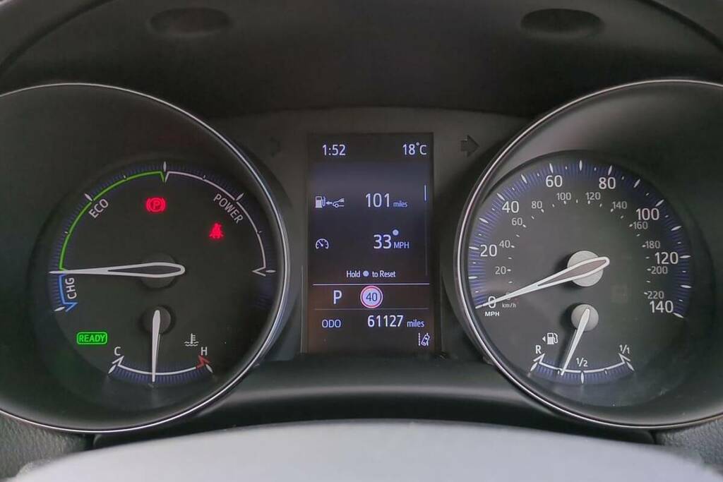 Toyota C-Hr 1.8 Hybrid Excel Cvt White #12