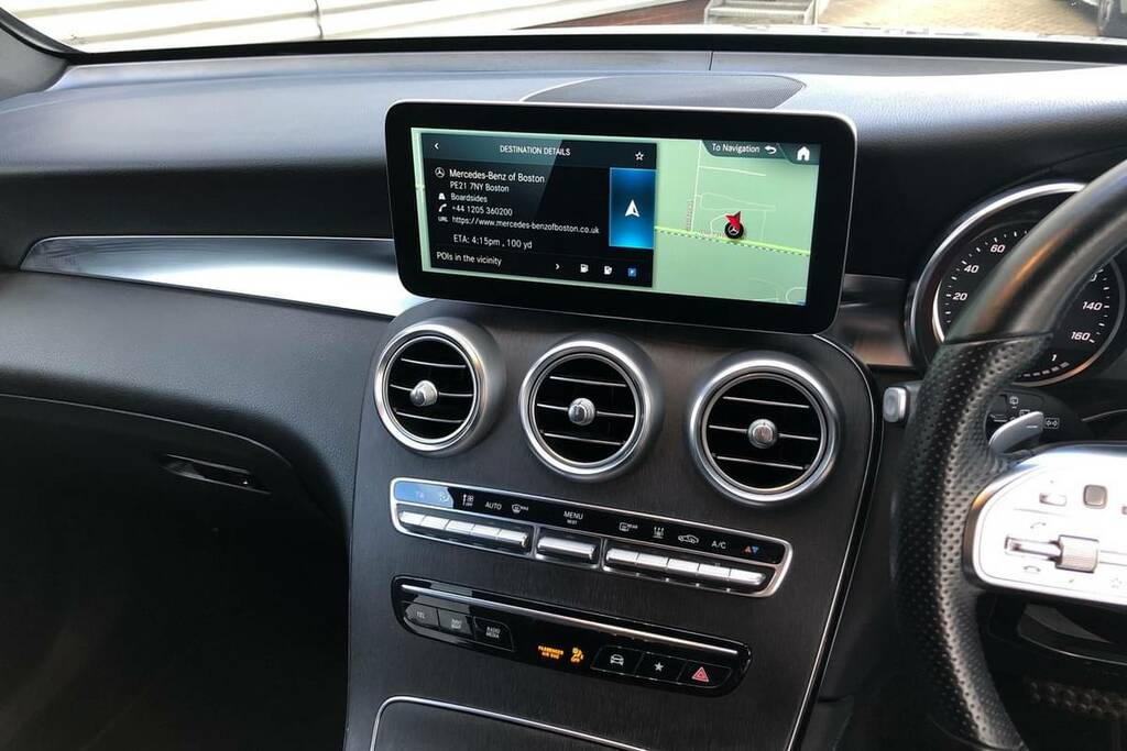 Mercedes-Benz GLC Class 300De 4Matic Amg Line 9G-tronic Silver #3