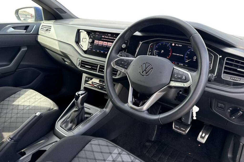 Volkswagen Polo 1.0 Tsi 115 R-line Dsg Blue #4