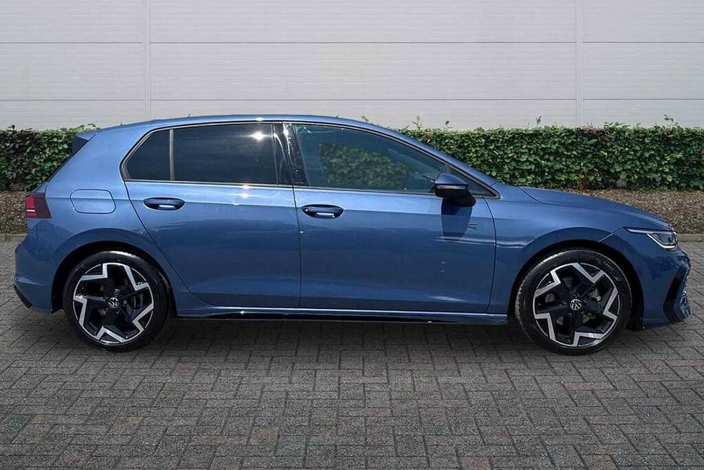 Volkswagen Golf 1.5 Etsi 150 R-line Dsg GJ75ODK Blue #4