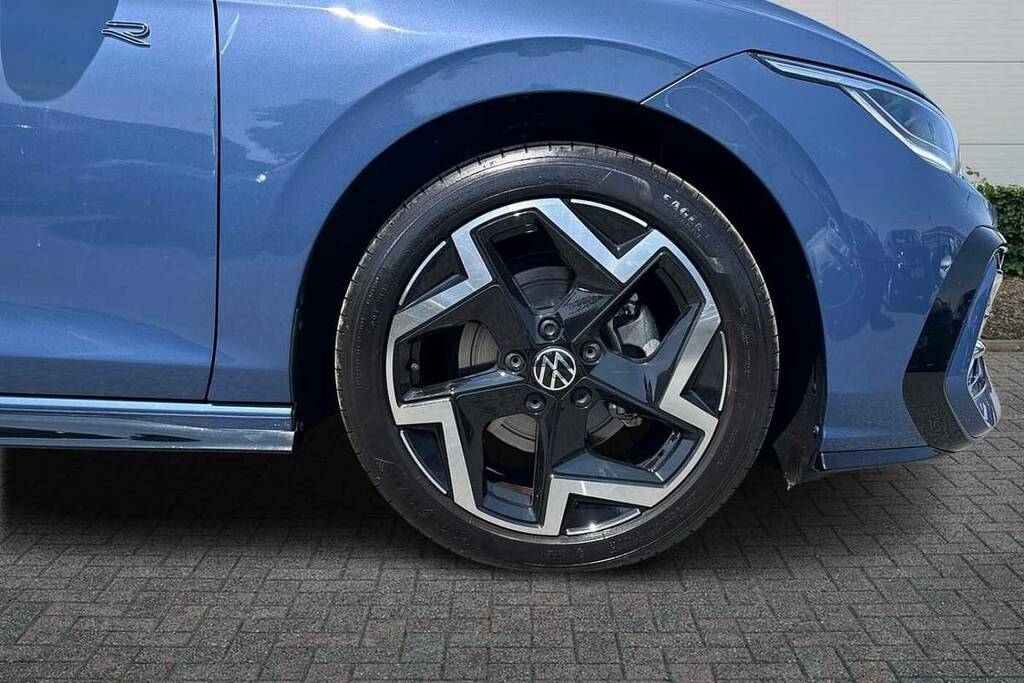 Volkswagen Golf 1.5 Etsi 150 R-line Dsg GJ75ODK Blue #5