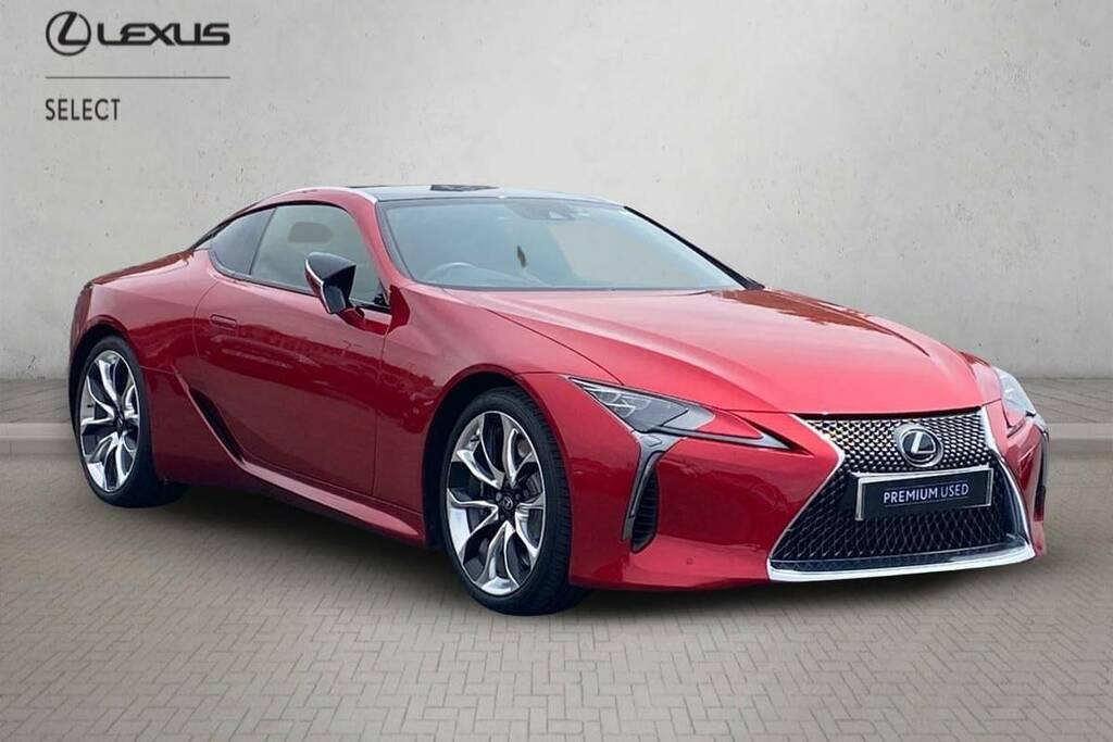 Lexus LC Coupe Blue #1