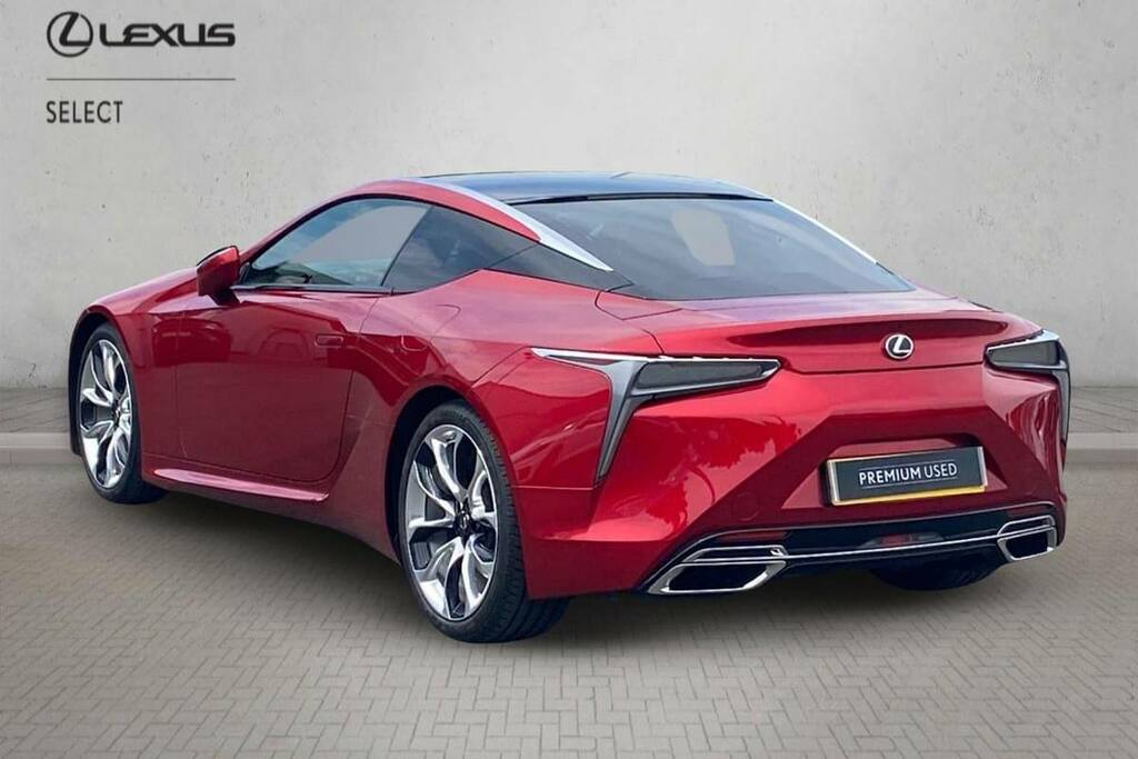 Lexus LC Coupe Blue #4