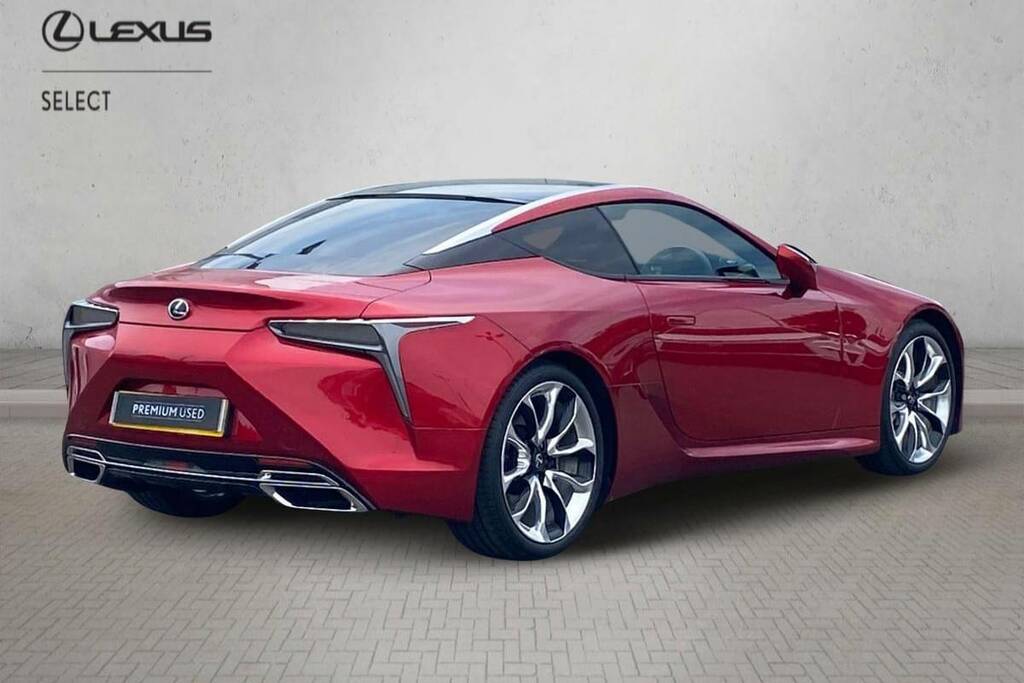 Lexus LC Coupe Blue #2