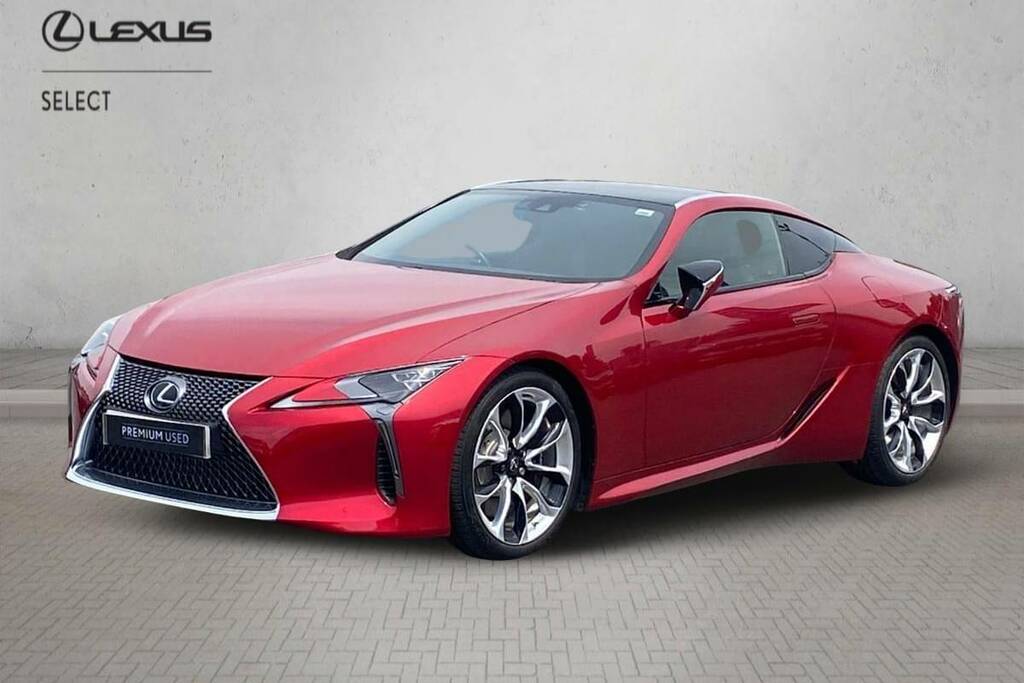 Lexus LC Coupe Blue #3