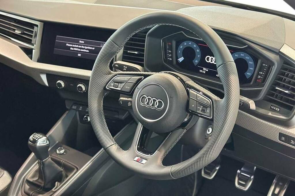 Audi A1 30 Tfsi S Line BP26YZU White #6