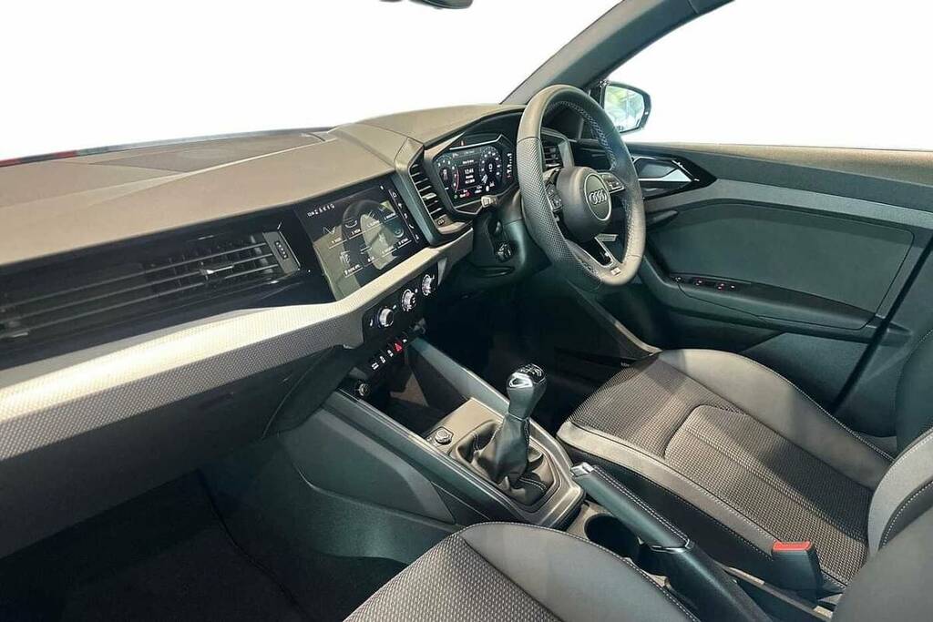 Audi A1 30 Tfsi S Line BW26FVM Black #2