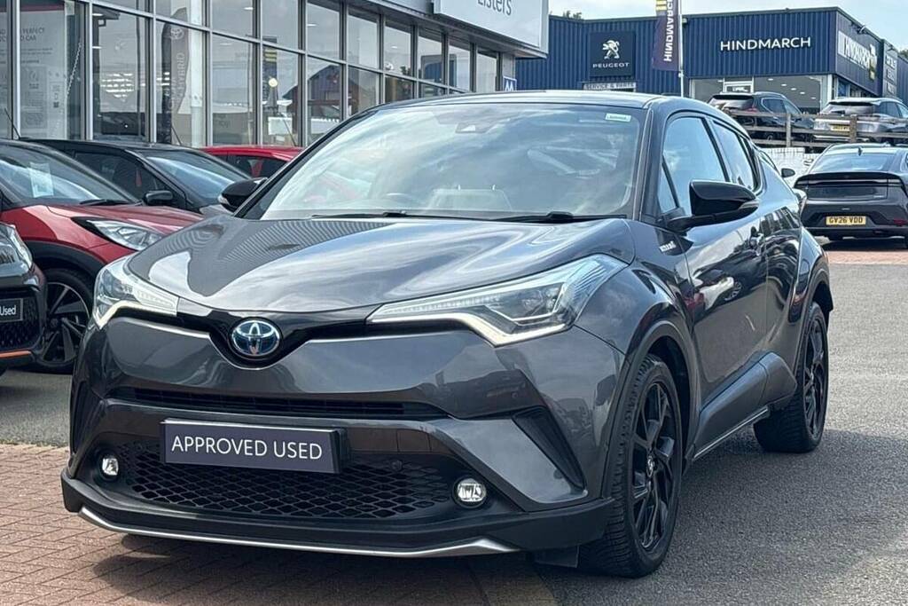 Toyota C-Hr 1.8 Vvt-h Excel Cvt Euro 6 Ss Black #3