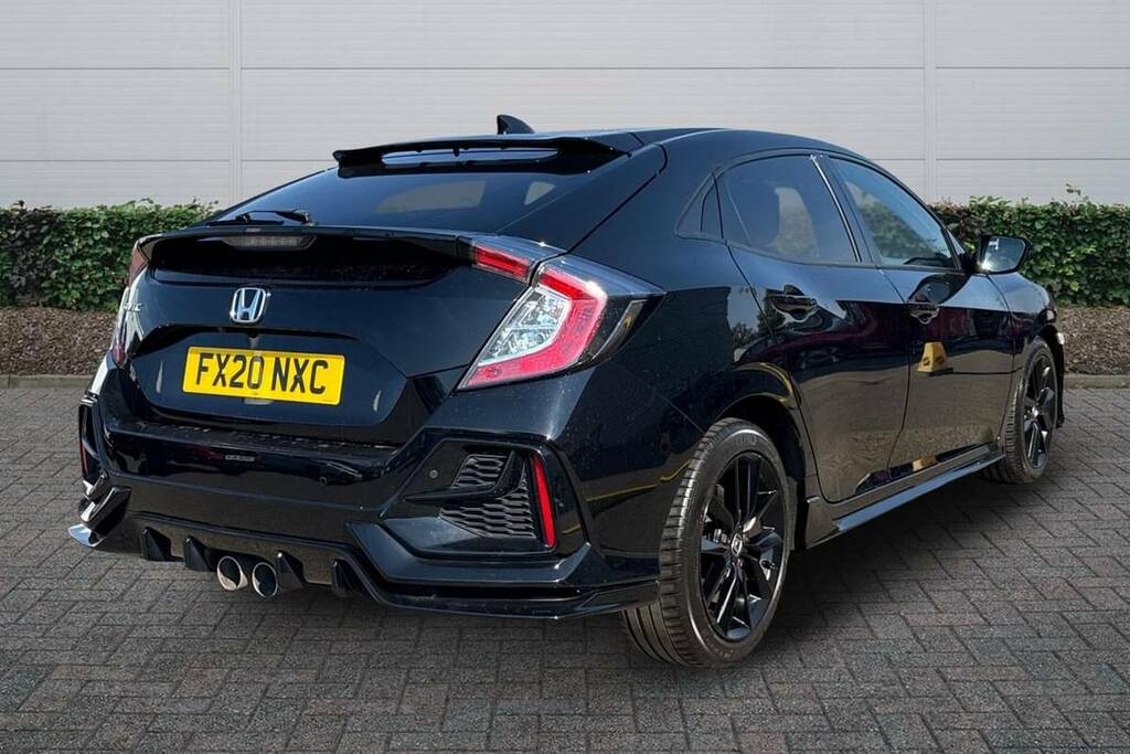 Honda Civic 1.5 Vtec Turbo Sport Black #5