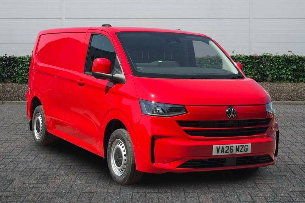 Volkswagen Transporter T28 Panel Van Commerce Plus Swb 110 Ps 2.0 Tdi 6Sp Red