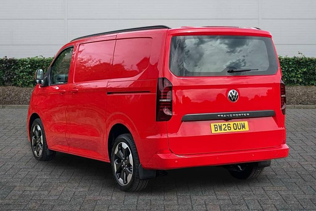 Volkswagen Transporter 2.0 Tdi 170 Commerce Pro Van Red #5