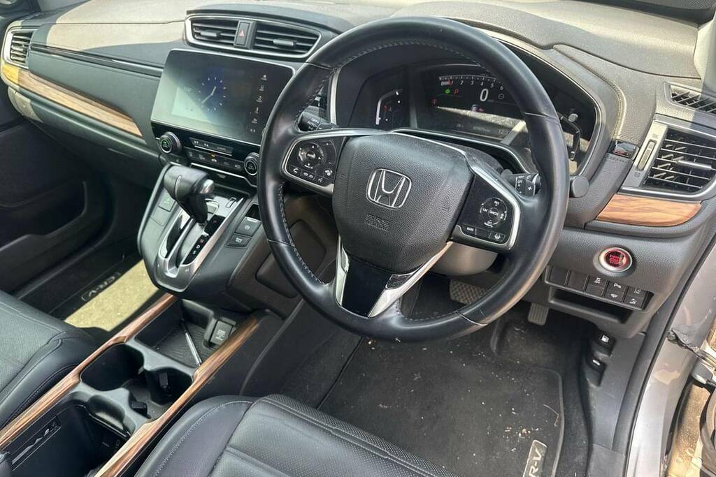 Honda Cr-V 1.5 Vtec Turbo Sr Cvt Silver #4