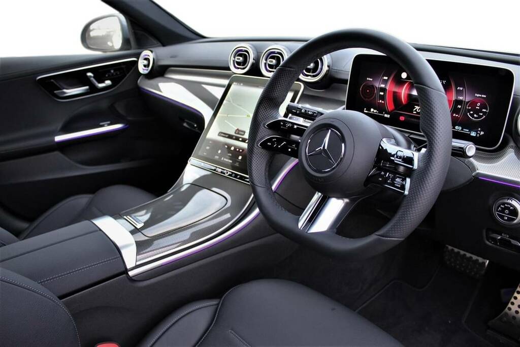 Mercedes-Benz C Class C200 Amg Line Premium 9G-tronic FV71ZWJ Grey #4