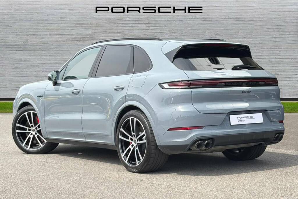 Porsche Cayenne Turbo E-hybrid Tiptronic S Grey #3