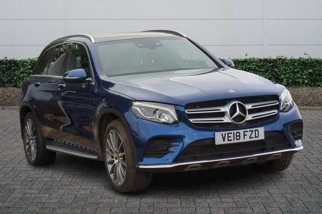 Mercedes-Benz GLC Class 250D 4Matic Amg Line Premium 9G-tronic VE18FZD Blue