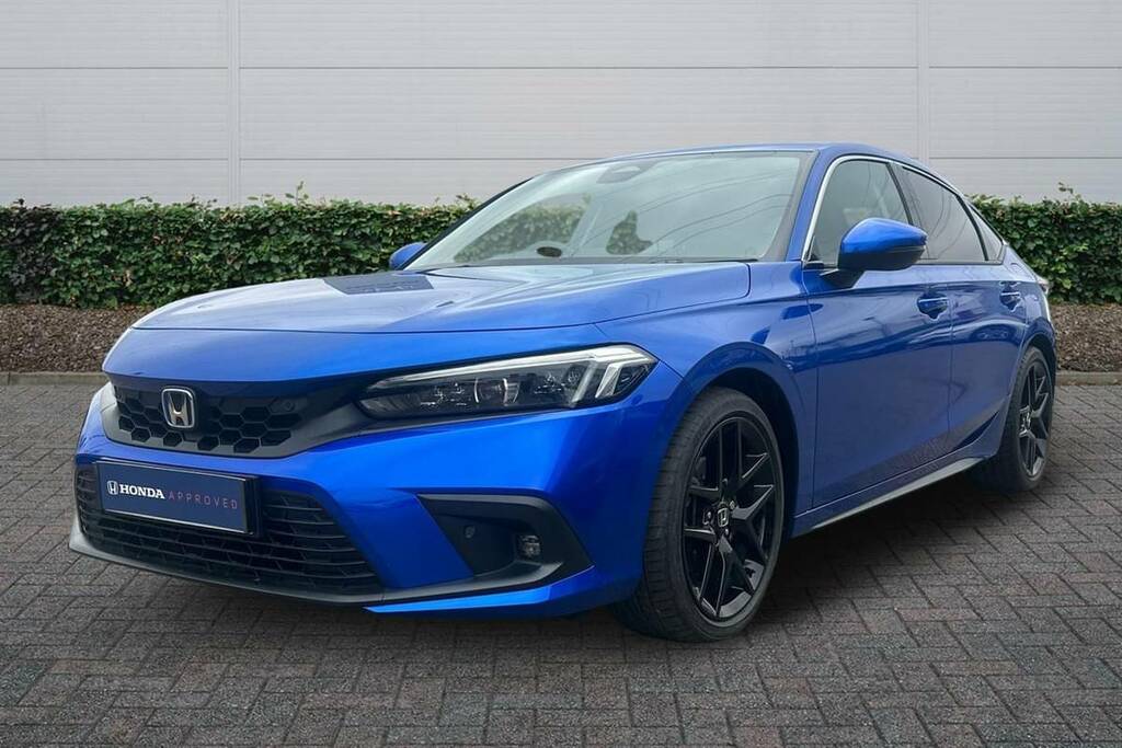 Honda Civic 2.0 Ehev Advance Cvt KK23UDY Blue #6