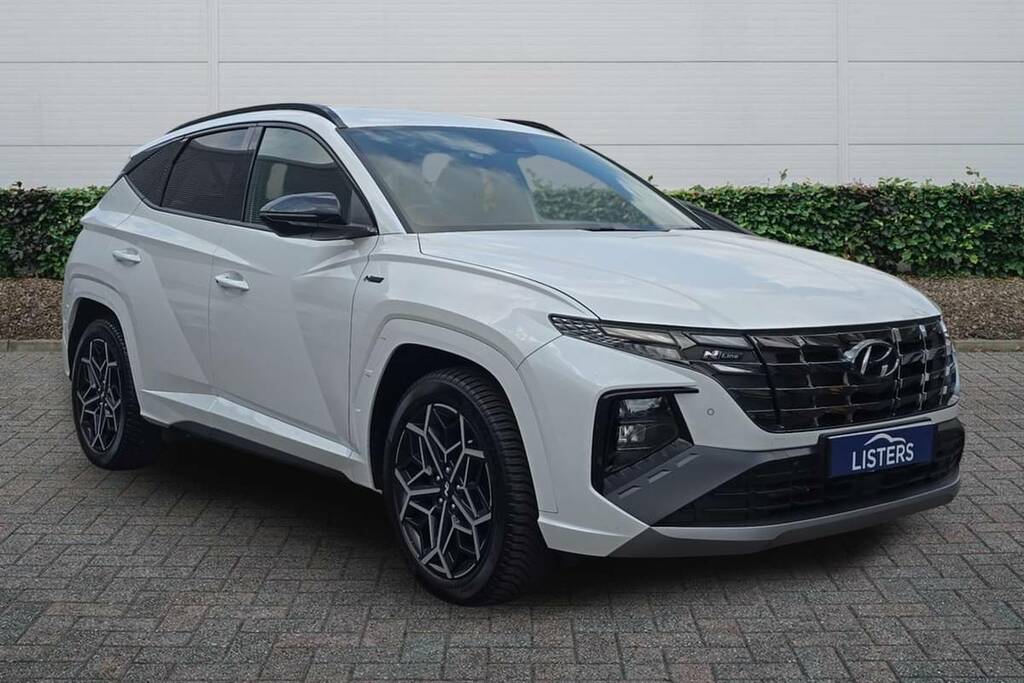 Hyundai Tucson 1.6 Tgdi Hybrid 230 N Line 2Wd VO23OOG White